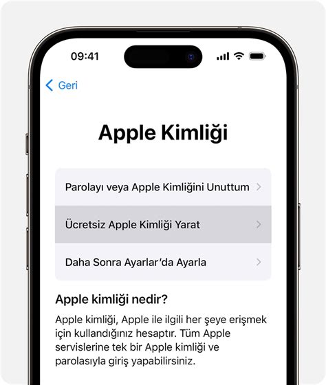 Apple Kimliği ve iCloud Apple Kimliği ve iCloud