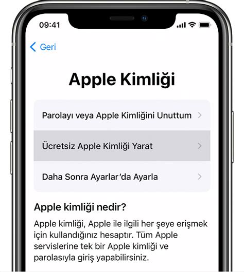 Apple Kimliği ve iCloud Apple Kimliği ve iCloud