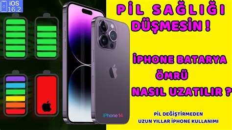 iPhone Batarya Ömrü ve Uzatma Yöntemleri iPhone Batarya Ömrü ve Uzatma Yöntemleri