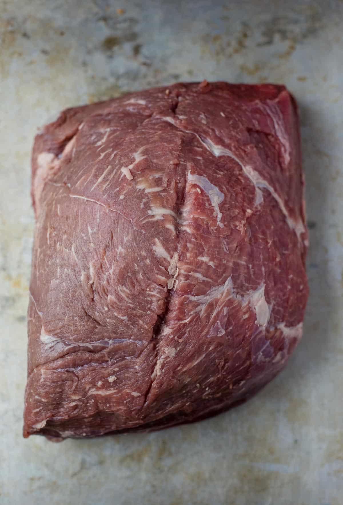 Semplice Rosbif Affumicato alle Erbe 3 Arrosto di carne cruda da 6 libbre rifilato