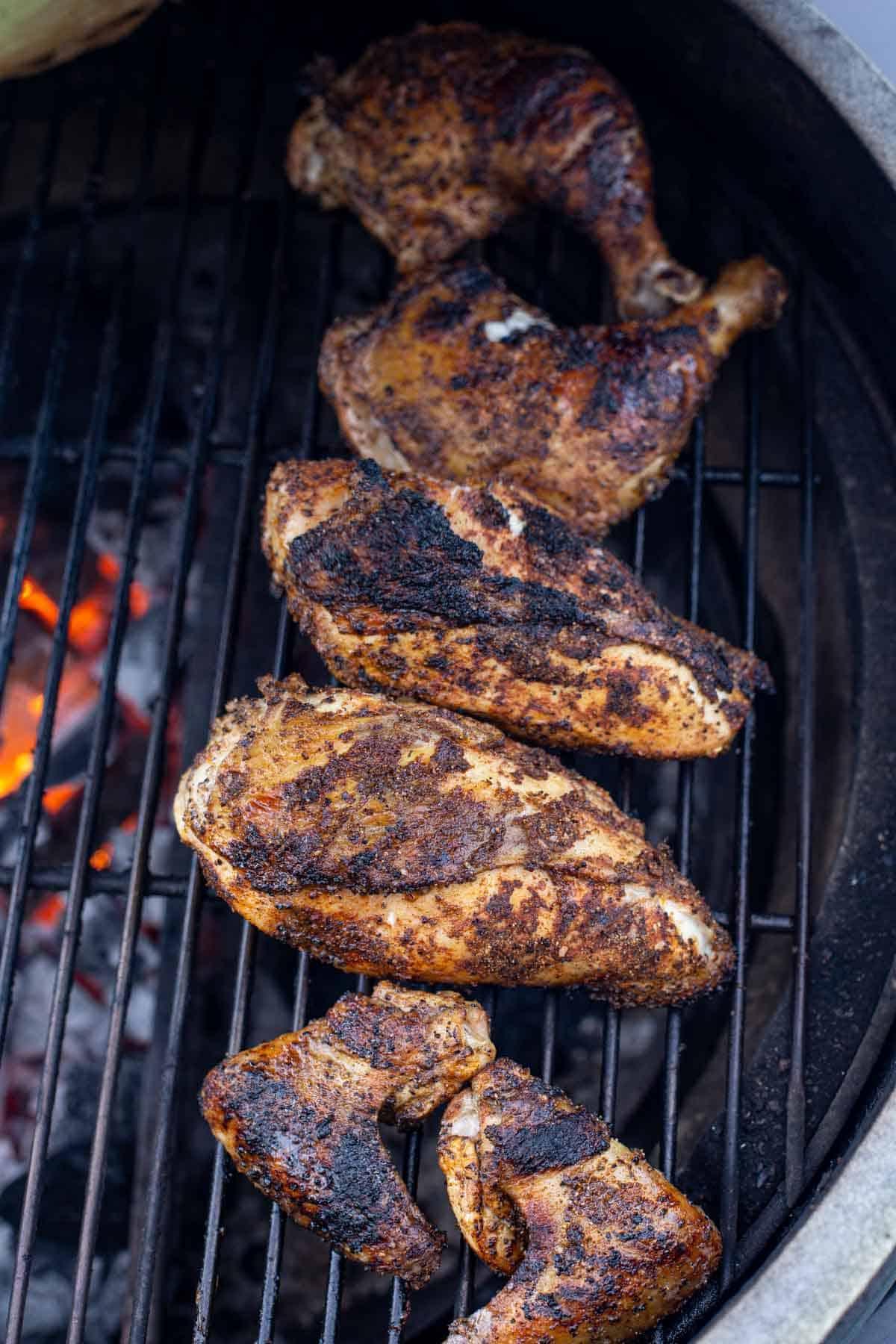 La Ricetta Più Facile per Pollo Grigliato e Glassato 5 Pollo grigliato prima della glassa
