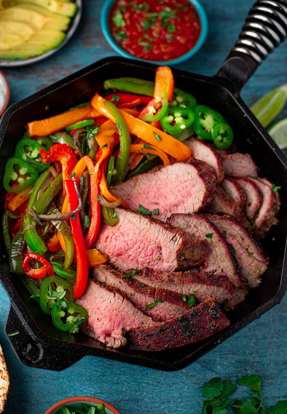 Ricetta Facile di Fajitas di Punta di Fianchetto Grigliata 6 img 5 68