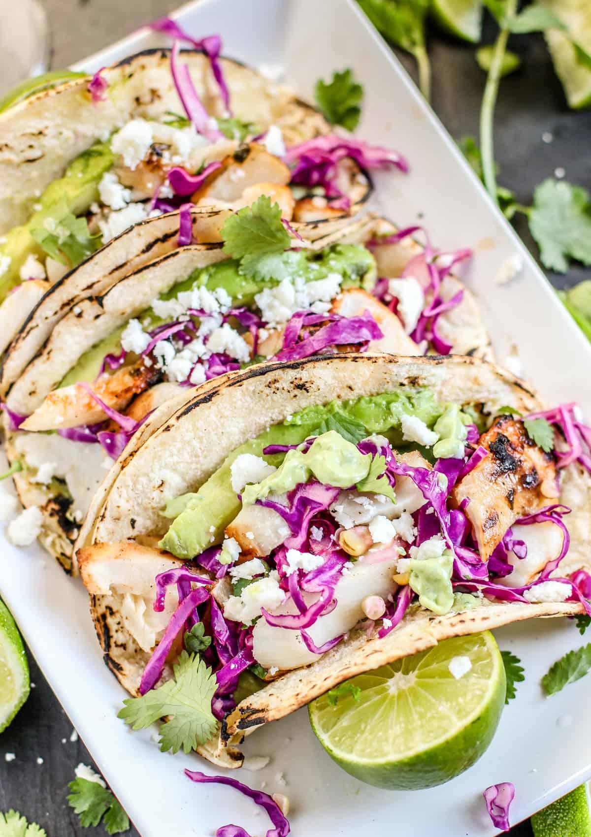 Ricette per il Cinco de Mayo per la Griglia o l'Affumicatore 10 Tacos di Pesce Sani