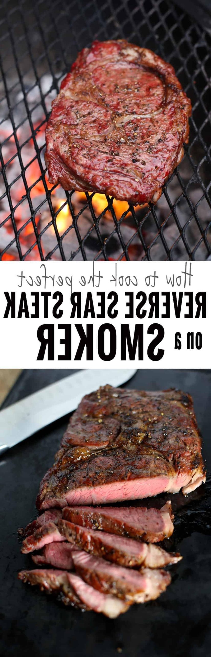 Bistecca Ribeye con Cottura Inversa 10 La Bistecca Perfetta con Cottura Inversa usando il tuo Affumicatore. Con questo metodo, puoi ottenere a casa la bistecca media al sangue perfetta usando il tuo affumicatore, e poi finendola su una griglia rovente