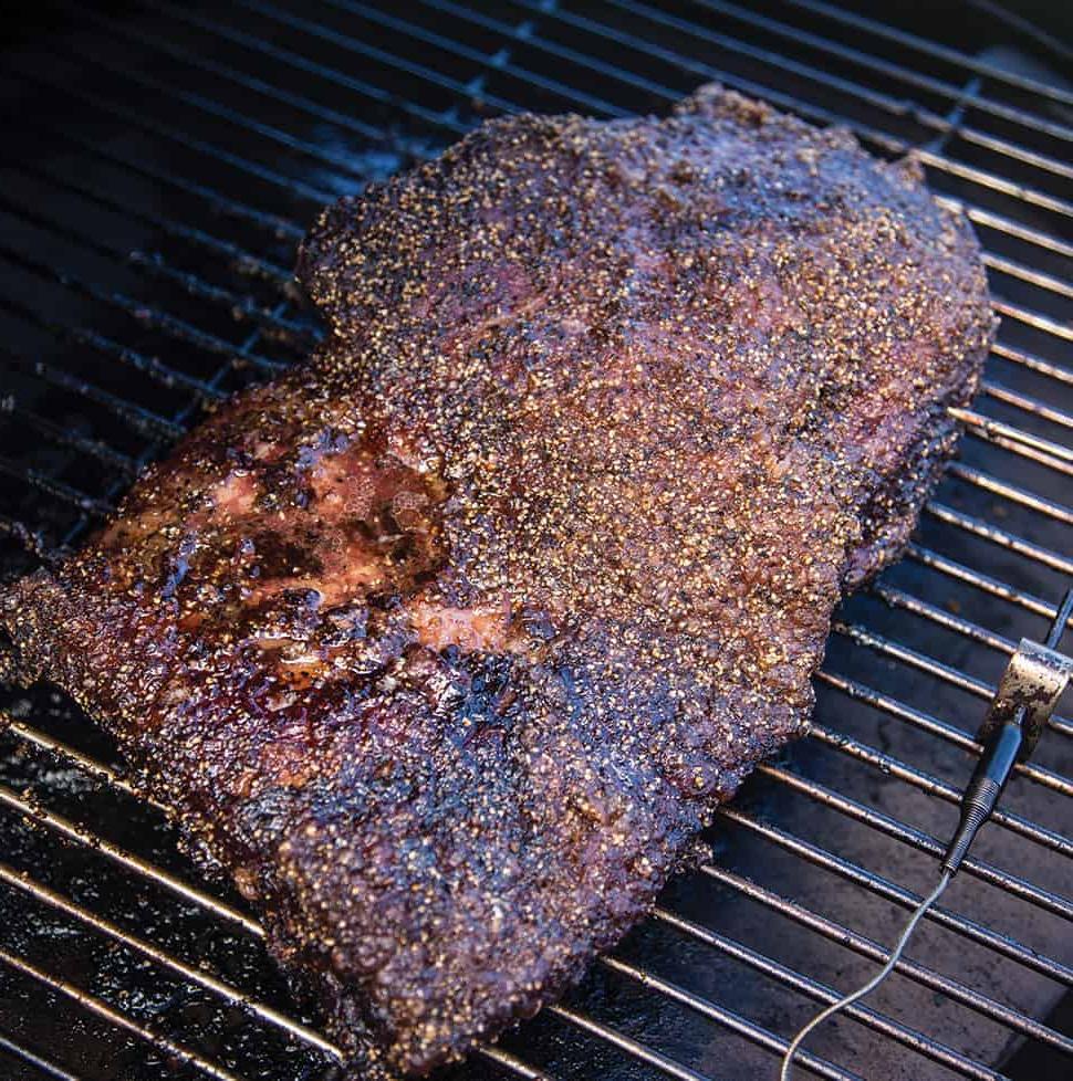 Le 10 migliori ricette con gli avanzi di punta di petto 2 Intero Brisket di Manzo sull'affumicatore