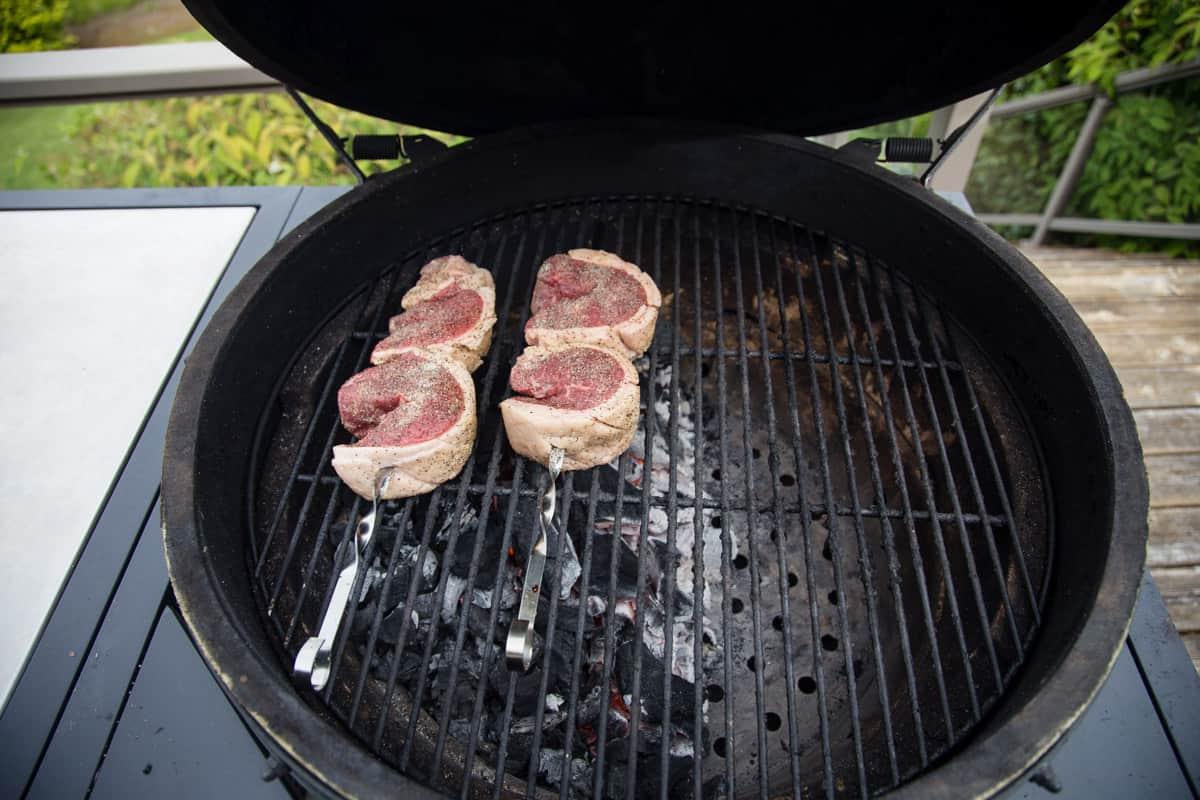 Grigliare la Picanha a calore diretto