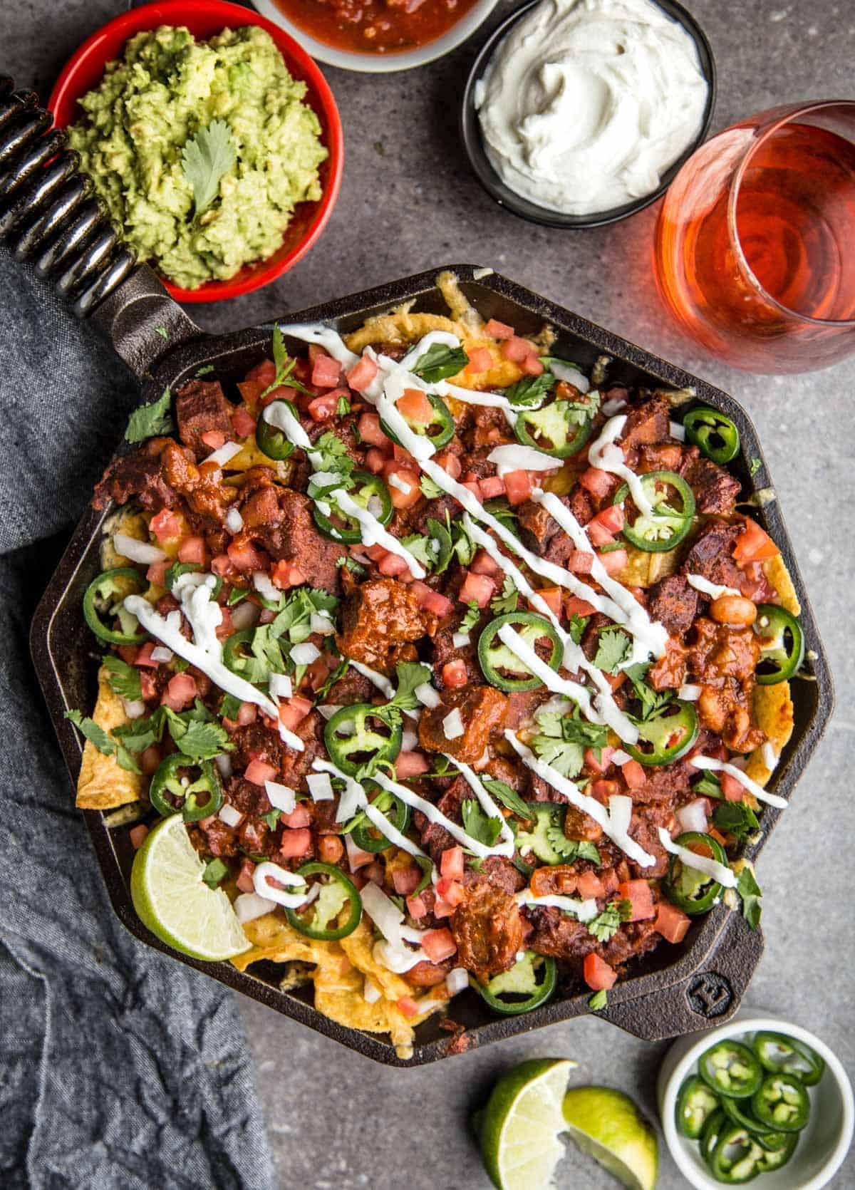 Le 10 migliori ricette con gli avanzi di punta di petto 8 Nachos di Brisket