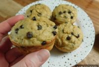 Wholesome Banana Oatmeal Chocolate Chip Muffins