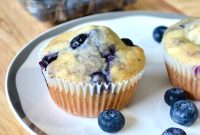 Skinny Blueberry Muffins