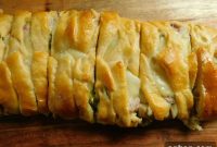Philly Cream Cheese Croissant Loaf
