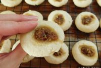 Buttery Pecan Thumbprint Delights