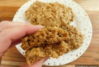 Chewy Peanut Butter Oatmeal Cookies