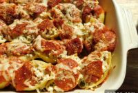 Ultimate Pizza Stuffed Shells