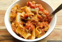 Easy One-Pot Turkey Rigatoni