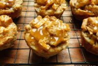 Decadent Caramel Apple French Toast Muffins