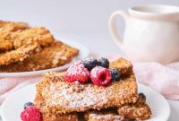 Sweet and Crunchy French Toast Sticks