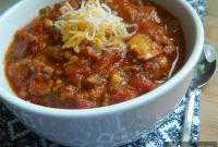 The Beloved Weight Watchers Chili