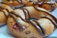 Decadent Strawberry Nutella Doughnuts