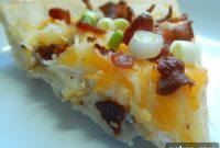 Fiery Perogy Pizza Bake