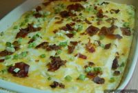 Fully Loaded Mashed Potato Casserole