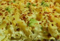 Creamy Chicken and Broccoli Alfredo Pasta Bake