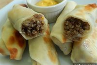 Loaded Bacon Cheeseburger Rolls