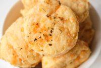 Savory Garlic Cheddar Biscuits