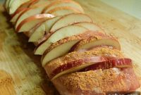 Caramelized Apple and Cinnamon Pork Tenderloin