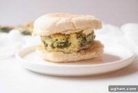 Prep-Ahead Spinach and Feta Breakfast Sandwich