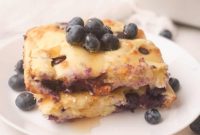 Sunny Lemon Blueberry Baked Pancake Bars