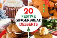 20 Irresistible Gingerbread Desserts for the Holidays