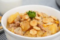 Creamy Turkey, Potato and Corn Chowder