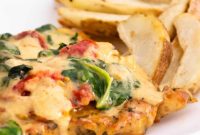 Tuscan Chicken Baked to Light Perfection
