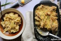 Asiago Tortelloni Alfredo with Grilled Chicken
