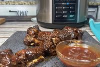 Fall-Off-The-Bone Instant Pot Beef Ribs
