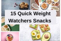 15 Low Point Weight Watchers Snacks for Guilt-Free On-the-Go Eating