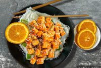 Sweet and Tangy Orange Tofu