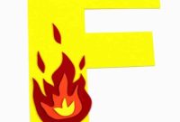 Fiery Fun: Letter F Craft with Printable