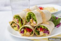 Smoky Chipotle Ranch Grilled Chicken Burrito