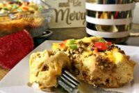 Make-Ahead Cheesy Vegetarian Breakfast Bake
