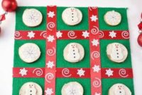 Craft Your Own Christmas Tic Tac Toe Board Game
