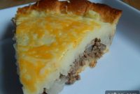 Golden Crust Meat and Potato Pie