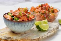 Bright and Tangy Salmon Ceviche