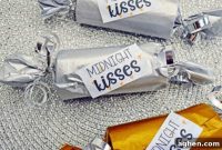 New Years Eve Midnight Kisses Poppers Craft: Print & Pop!
