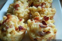 Cheesy Bacon Mac & Cheese Bites