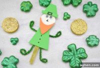 Lucky Leprechaun Popsicle Stick Craft for St Patricks Day