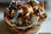 Savory Bacon Cheeseburger Cupcakes