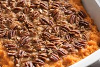 Bourbon Spiked Sweet Potato Bake