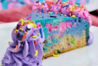 Whimsical Unicorn Cheesecake