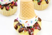 Dripping Delight Cupcakes